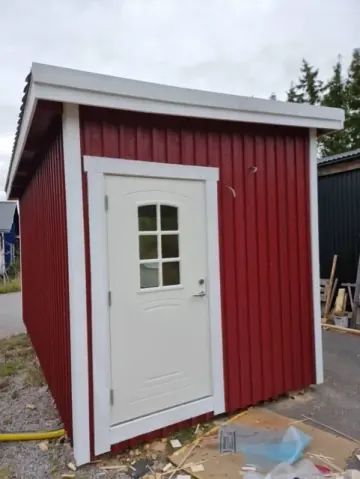 Röd friggebod
