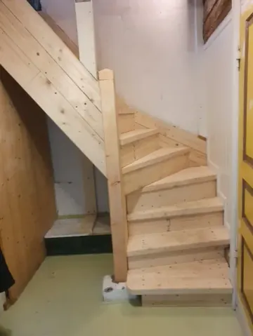 Invändig trappa